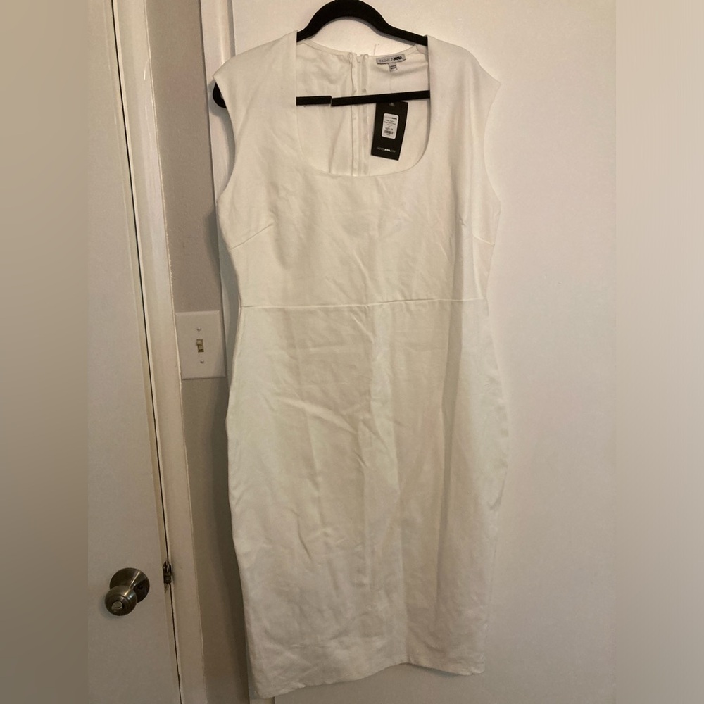 Fashion Nova Elegant White Dress